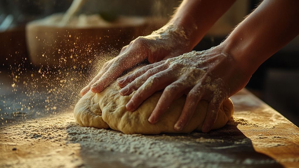 Techniques de pétrissage et de repos