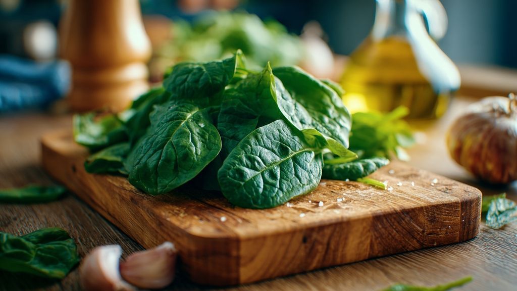 Quel est le temps de cuisson idéal pour garder les épinards croquants